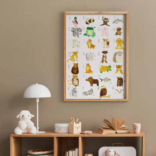 ABC plakat av Et Lille Atelier