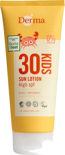 Derma Kids Solkrem SPF 30 Vannfast 200 ml Derma Kids Solkrem SPF 30 Vannfast 200 ml