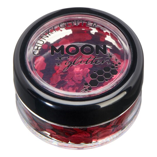 Buttericks Leco AB Moon Creations Classic Chunky Glitter - Rød
