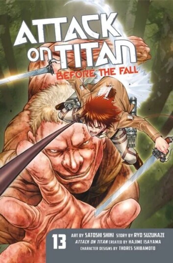 Attack On Titan: Before The Fall 13 Av Satoshi Shiki, Ryo Suzukaze