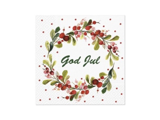 Juleservietter: God Jul
