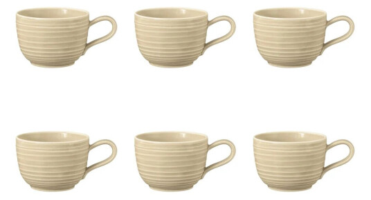Seltmann Weiden Terra kopp 20 cl 6-pakning Sand Beige
