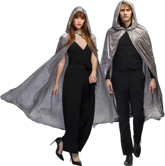 Boland Traciks Boland 71005 Kostymekappe Voksen Alle Kjønn Polyester Grå 1700 Mm