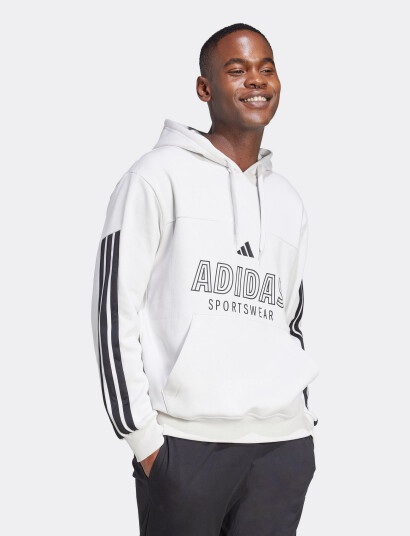 adidas Sportswear M Tiro Fl Hdy - White - XS adidas Sportswear M Tiro Fl Hdy - White - XS