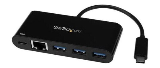 StarTech.com USB 3.0 Hub 3-port USB-hub - 3 porter - Svart