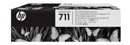 HP 711 / C1Q10A - Printhead (Black Cyan Yellow Magenta) - Skrivehode Blå HP 711 / C1Q10A - Printhead (Black Cyan Yellow Magenta) - Skrivehode Blå