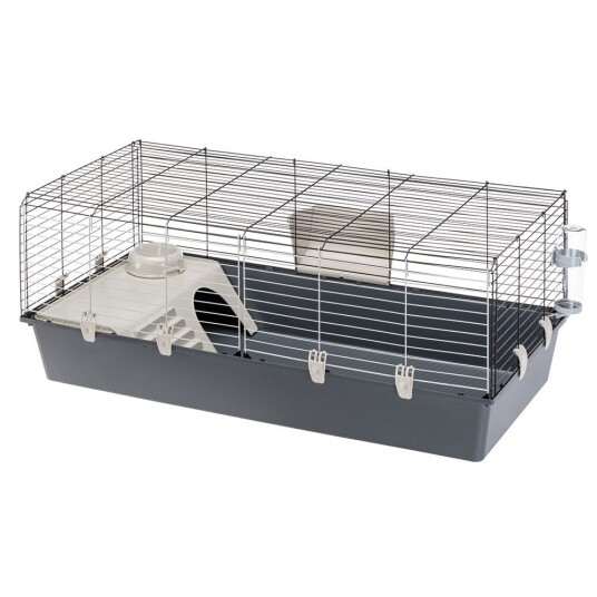 Ferplast SmÄdyrbur Rabbit 120 GrÄ: L 118 X B 58.5 X H 51.5 cm Ferplast SmÄdyrbur Rabbit 120 GrÄ: L 118 X B 58.5 X H 51.5 cm