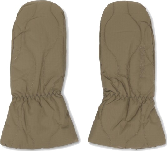 Rethinkit Studios Quilted Mittens Field Country   Khaki green   S