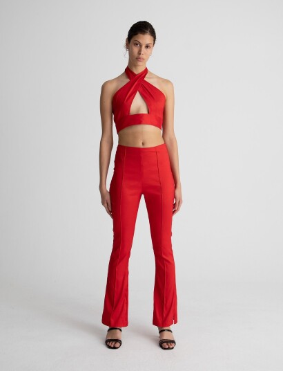 Hosbjerg Glory Pants Red XS