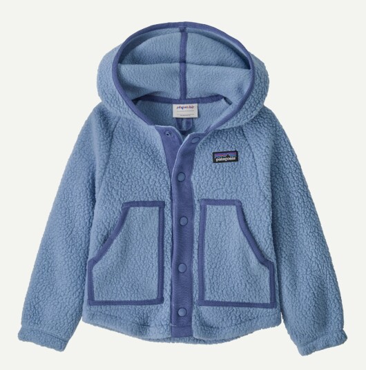 Patagonia Baby Retro Pile Jacket Barnacle Blue 4år