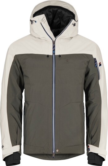 Elevenate Men's St Moritz Jacket Gray Green L