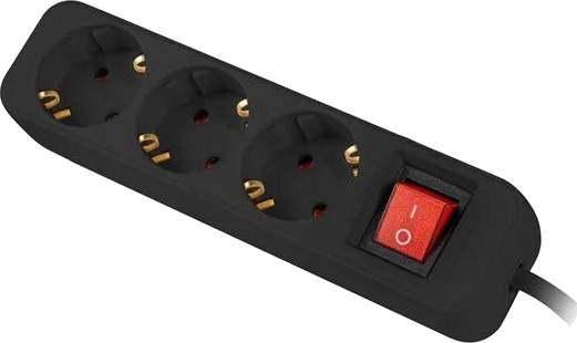 Lanberg Power Strip with Circuit Breaker 2500W