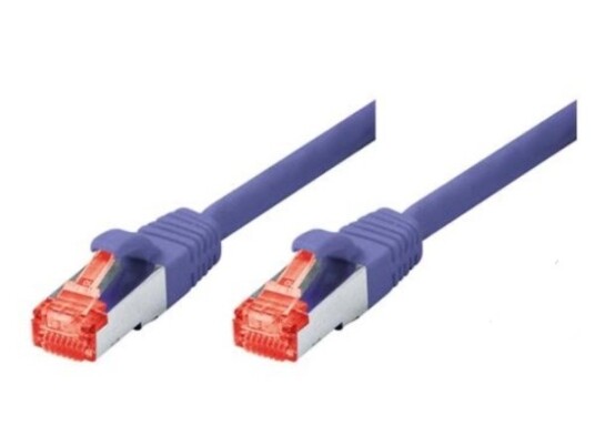 Tecline Fröhlich + Walter - Patchkabel - Rj-45 (M) - Rj-45 (M) - 5 M - Sstp-Kabel - Cat 6 - Halogenfri - Fiolett (71505V)