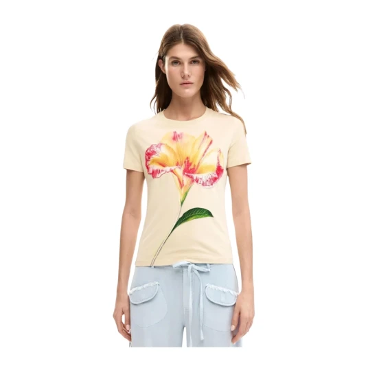 Desigual Dame Topper Beige XS, Desigual Dame Topper Beige XS,