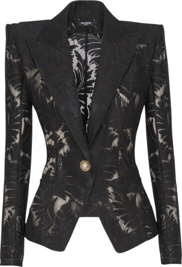Balmain Dame Jakker Svart XS, Balmain Dame Jakker Svart XS,