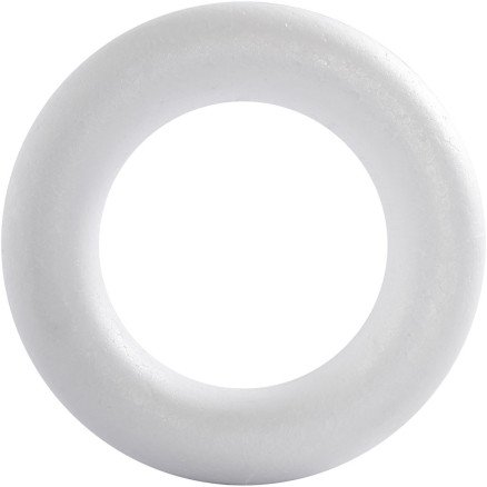 Diverse Ring str 21,5 cm tykkelse 45 mm hvit 1 stk
