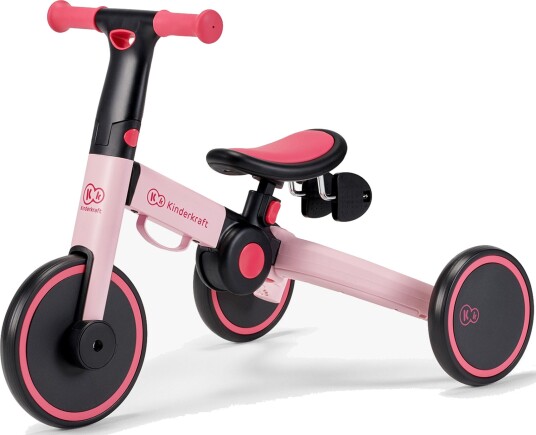 Kinderkraft 4TRIKE Trehjulssykkel Rosa