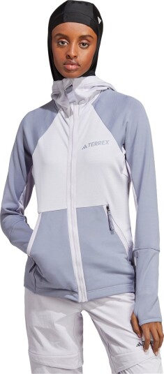 adidas Sport Performance - Fleecejakke W TX Flooce HdJ - Grå