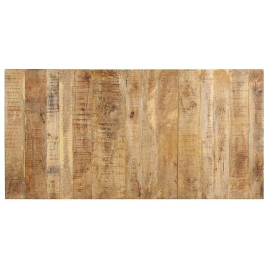 vidaXL Spisebord 180x90x76 cm grovt mangotre