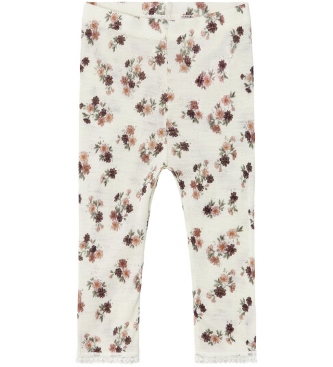 Name It Nbfwang leggings i ull til baby Snow White Name It Nbfwang leggings i ull til baby Snow White