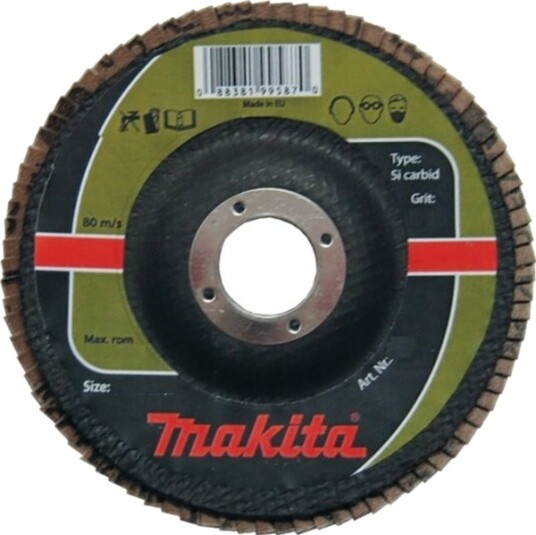Makita Makita Klappsliper Si Carbid 125X22,23Mm P120 Stein Keramikk Plast. Kunstig Makita Makita Klappsliper Si Carbid 125X22,23Mm P120 Stein Keramikk Plast. Kunstig