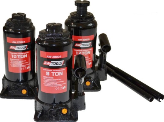Aw Tools Awtools Hidraulinis Stūmoklinis Domkratas 8 Tonų 200–395 Mm