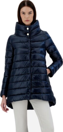 Herno Woven half coat IT 46 blå dame