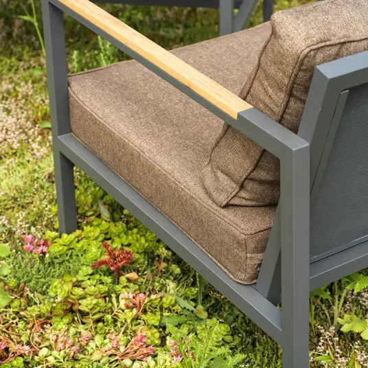 Brafab Cap hjørnesofa Liten Anthracite / Brown Brafab Cap hjørnesofa Liten Anthracite / Brown
