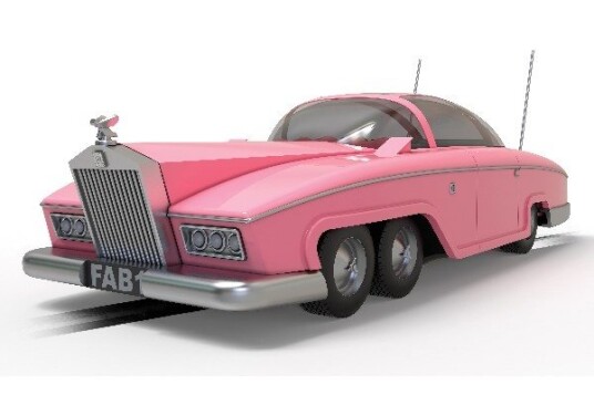 Scalextric Thunderbirds FAB-1 Radiostyrt Leke 1:32 Rosa Rolls Royce