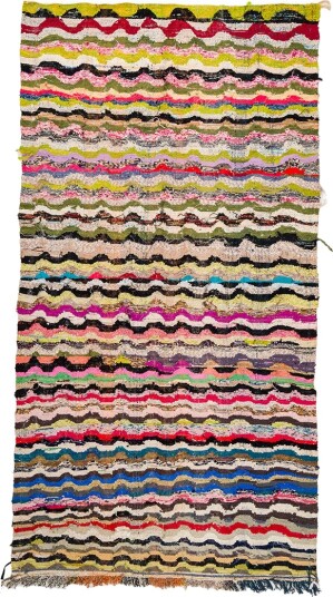 Marokkansk Boucherouite teppe 150 x 305 cm Størrelse: 150 x 305 cm