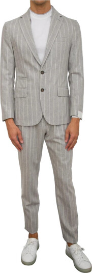 Eleventy Herre Dress Grå L,