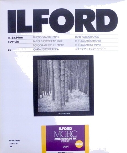 Ilford MG RC DL 25M Fotopapir 18x24