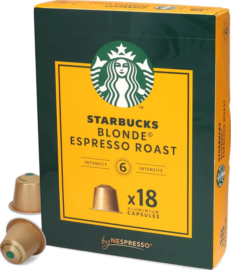 Starbucks | Blonde Espresso Roast 18 kapsler Starbucks® by Nespresso®