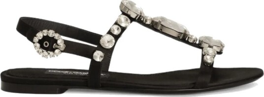 Dolce & Gabbana Dame Sko Svart 37 1/2 EU,