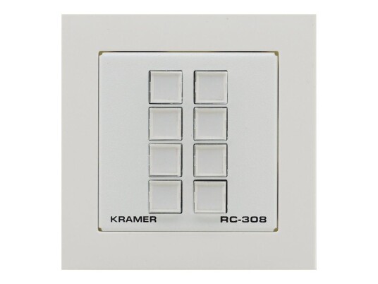 KRAMER RC-308 - kontrollpanel - hvit