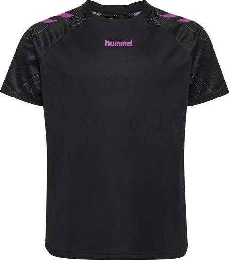 Hummel T skjorte hmlBlaze 2.0 Black/Dahlia Hummel 14 år (164) T skjorte Lilla Svart
