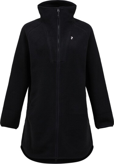 Peak Performance Women"s Naturerush Pile Long Full Zip Black L