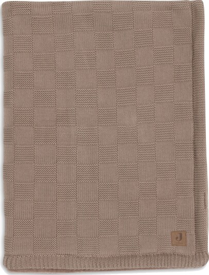 Jollein Teppe 75x100 cm Box Knit/Velvet Milky Coffee