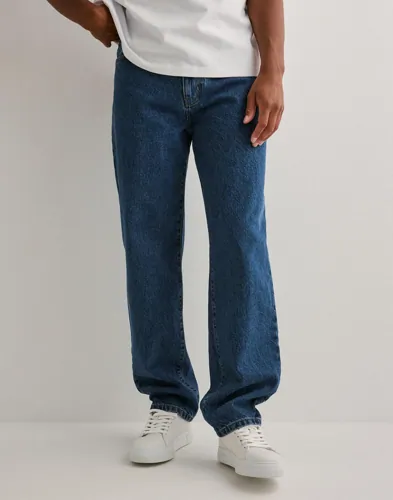 Woodbird WBLeroy stone Jeans Loose fit jeans Blå