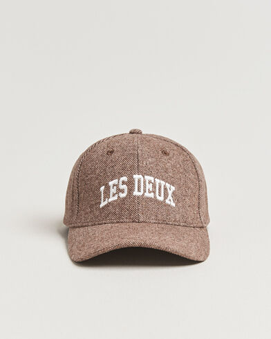 Les Deux Wool Baseball Cap Mountain Gray Les Deux Wool Baseball Cap Mountain Gray