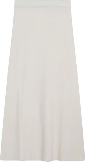 Max Mara Dame Skjørt Hvit S, Max Mara Dame Skjørt Hvit S,
