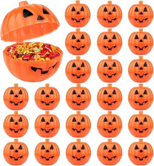 Halloween Gresskar Godteribokser 24 stk