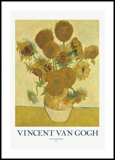 Sunflowers Plakat / 50x70