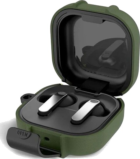 Tech-Protect Slim Hook Case for Samsung Galaxy Buds 4 / 4 Pro Green