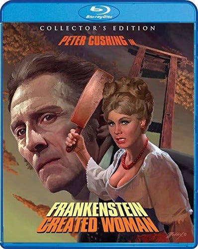 Frankenstein Created Woman collector's Edition Bluray