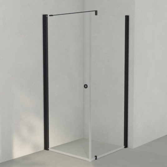 INR Iconic Nordic Rooms Dusjhjørne Linc 13 Original Svart Matt / 90x90cm Klart Glass INR Iconic Nordic Rooms Dusjhjørne Linc 13 Original Svart Matt / 90x90cm Klart Glass