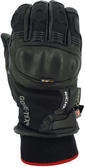 Richa Ghent Gore-Tex vanntette motorsykkelhansker L Svart Richa Ghent Gore-Tex vanntette motorsykkelhansker L Svart