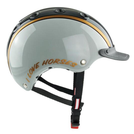 Casco Riding Helmet Nori Black/Sand - Children