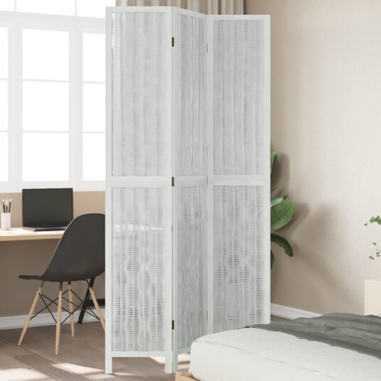  Romdeler 3 paneler hvit heltre keisertre 8721012073685