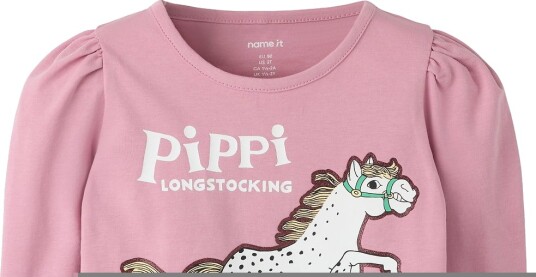Name It Genser   NmfAnna   Pippi   Syrin   Name It   5 år (110)   Genser   Rosa